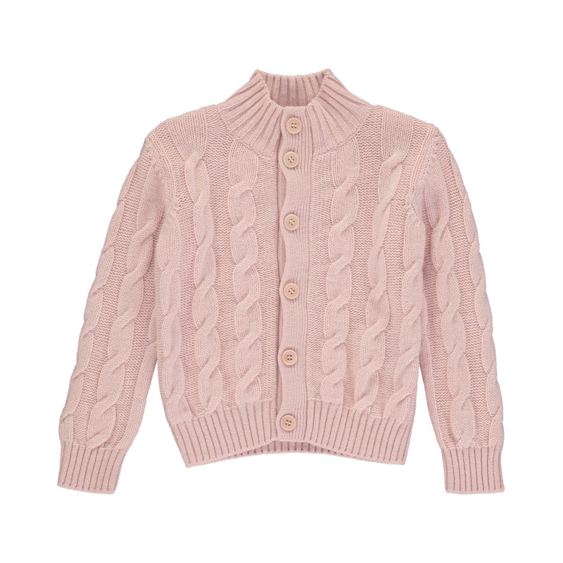 Loro Piana Pink Cable Knit Cashmere Jersey - Footballers4Change