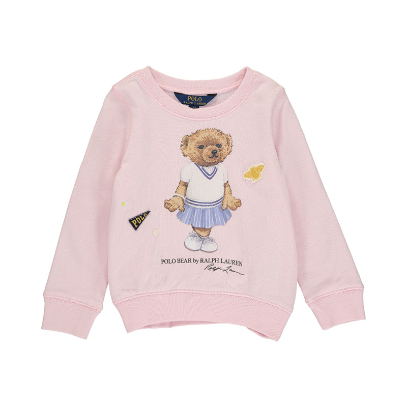 Polo Ralph Lauren Pink Bear Jumper - Footballers4Change